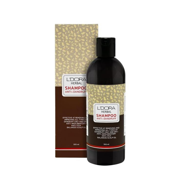 شامپو ضدشوره گیاهی لدورا هربال 300ml