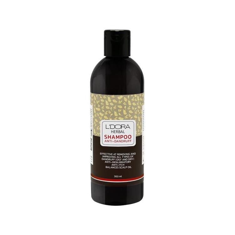 شامپو ضدشوره گیاهی لدورا هربال 300ml
