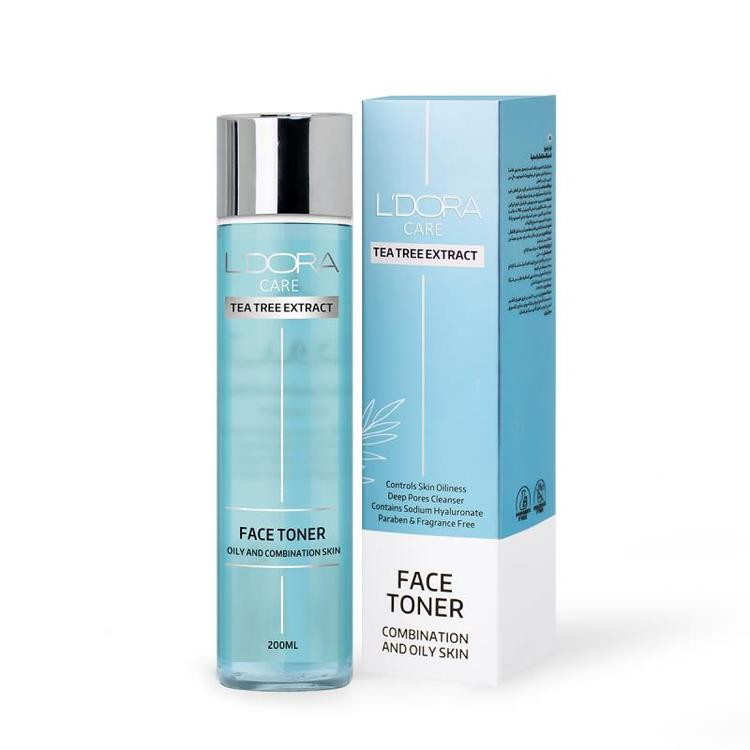 تونر پوست چرب و مختلط لدورا کر 200ml