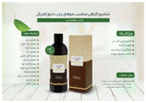 شامپو گیاهی مناسب موهای چرب لدورا هربال 300ml