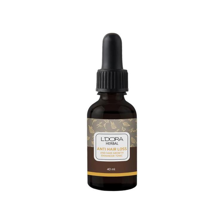 تونیک گیاهی تقویت کننده و ضدریزش موی سر لدورا هربال 40ml