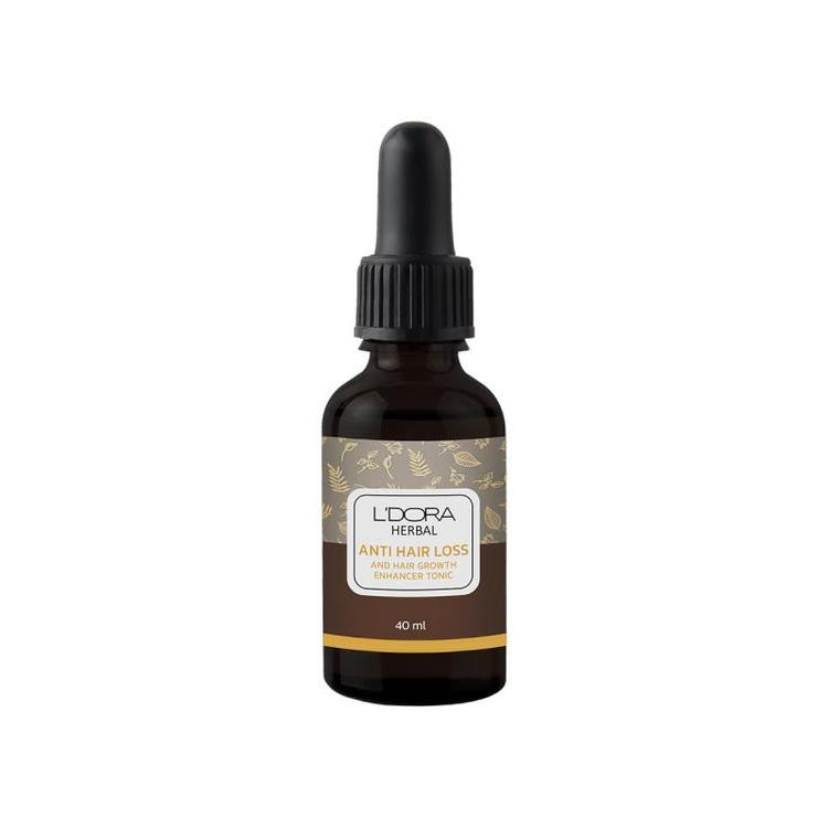 تونیک گیاهی تقویت کننده و ضدریزش موی سر لدورا هربال 40ml
