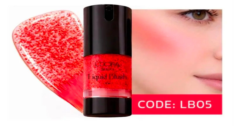 رژگونه مایع کد LB 05 مناسب انواع پوست